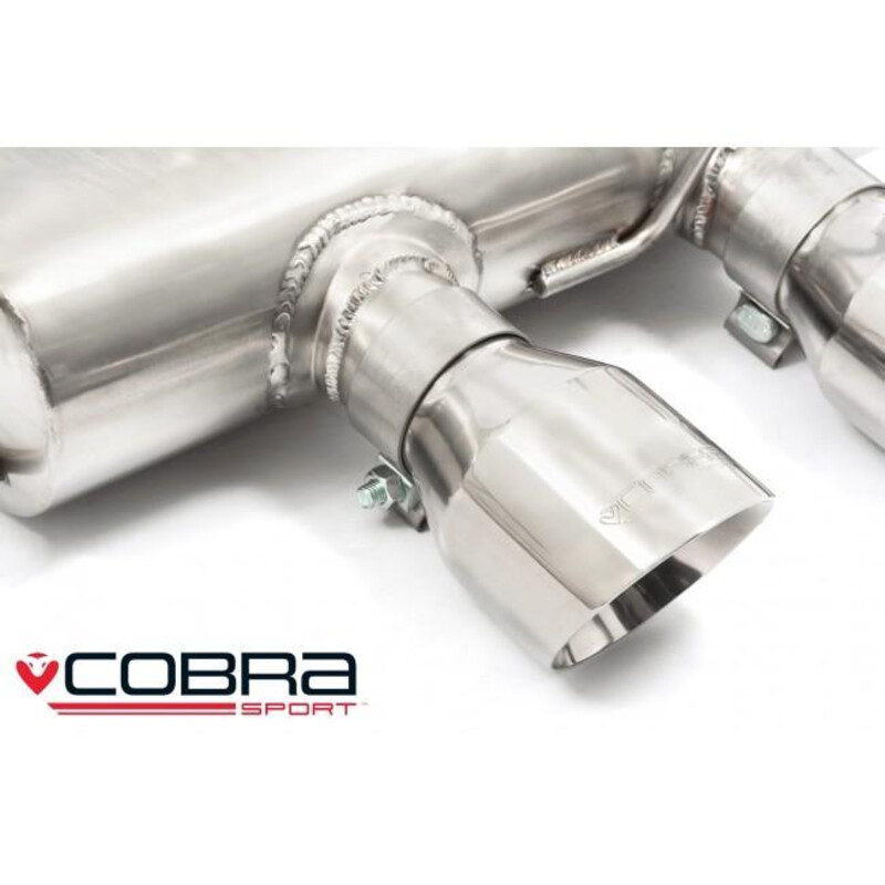 Ligne d'Echappement "Catback" Cobra pour VW Golf 6 R 2.0L TSI (09-12)