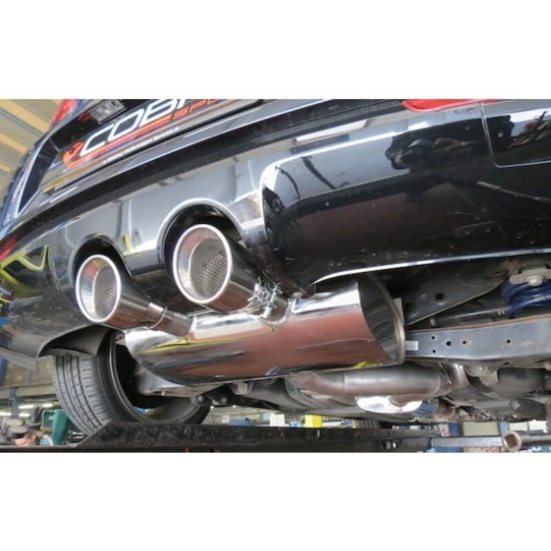 Ligne d'Echappement "Catback" Cobra pour VW Golf 6 R 2.0L TSI (09-12)