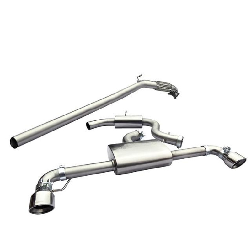 Ligne d'Echappement Complète "Turboback" Cobra pour VW Golf 6 GTI 2.0L TSI (09-12)