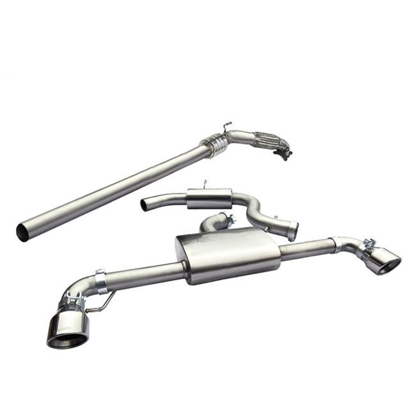 Ligne d'Echappement Complète "Turboback" Cobra pour VW Golf 6 GTI 2.0L TSI (09-12)