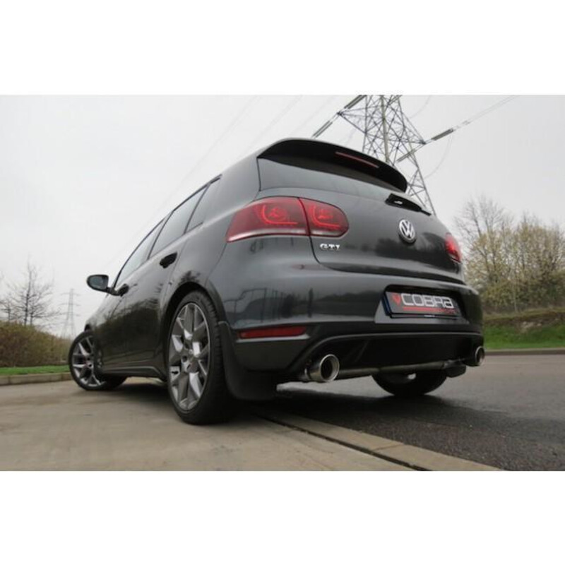 Ligne d'Echappement Complète "Turboback" Cobra pour VW Golf 6 GTI 2.0L TSI (09-12)