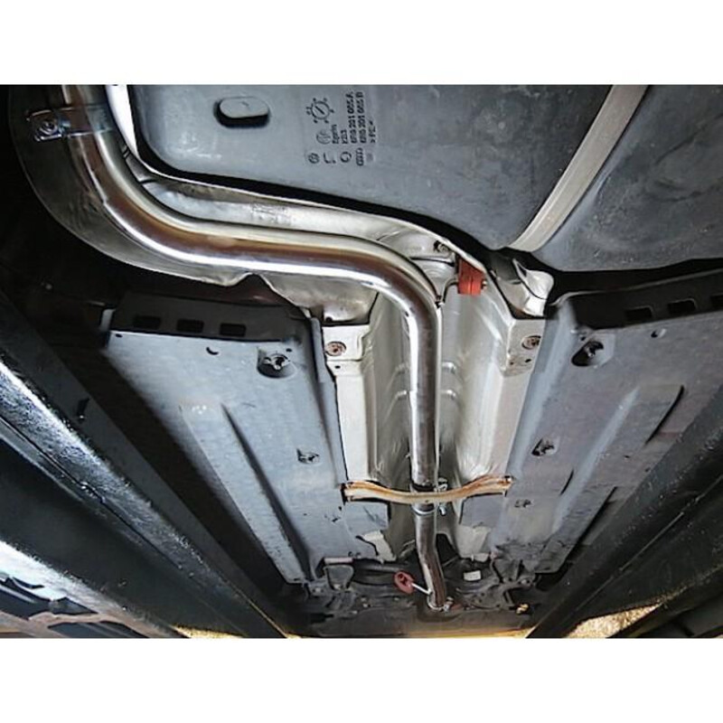 Ligne d'Echappement "Catback" Cobra pour VW Polo 6R GTI 1.4L TSI (10-14)
