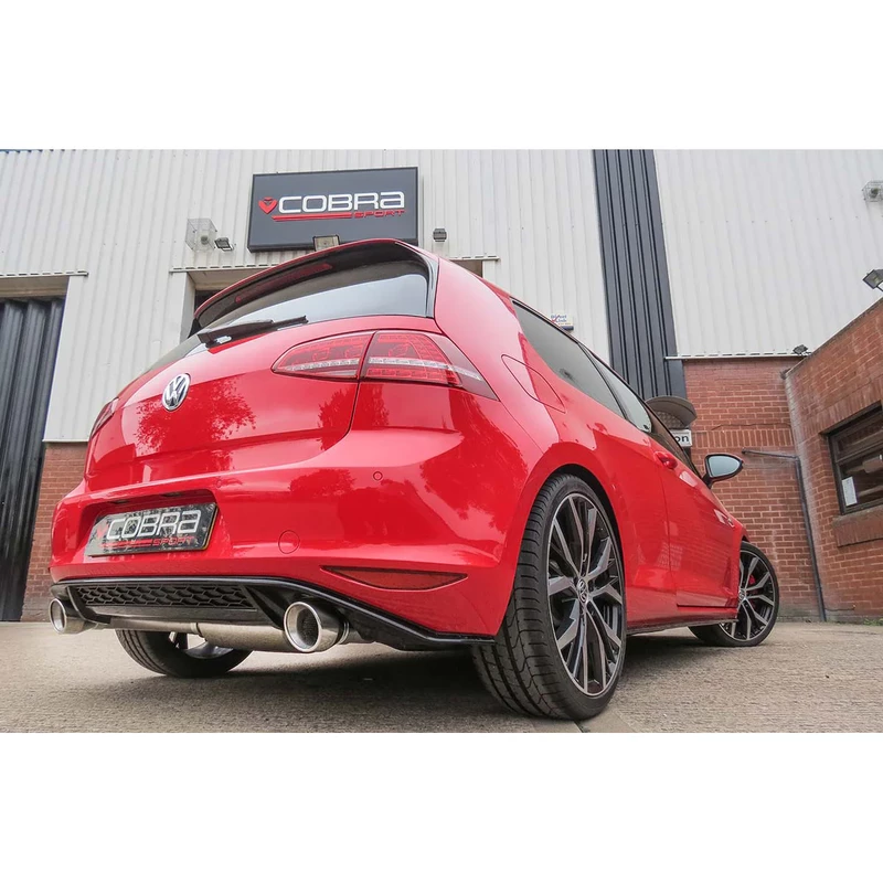 Ligne d'Echappement "Catback" Cobra pour VW Golf 7 GTI 2.0L TSI (12-17)