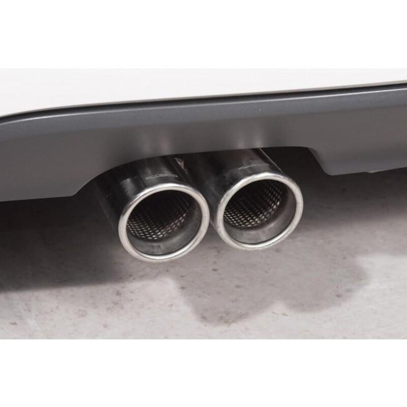 Ligne d'Echappement "Catback" Cobra pour VW Golf 6 2.0L TDI 170 ch (09-13)