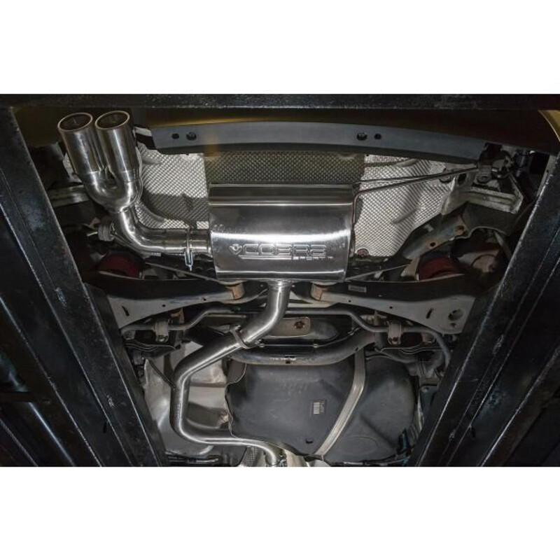 Ligne d'Echappement "Catback" Cobra pour VW Golf 6 2.0L TDI 170 ch (09-13)