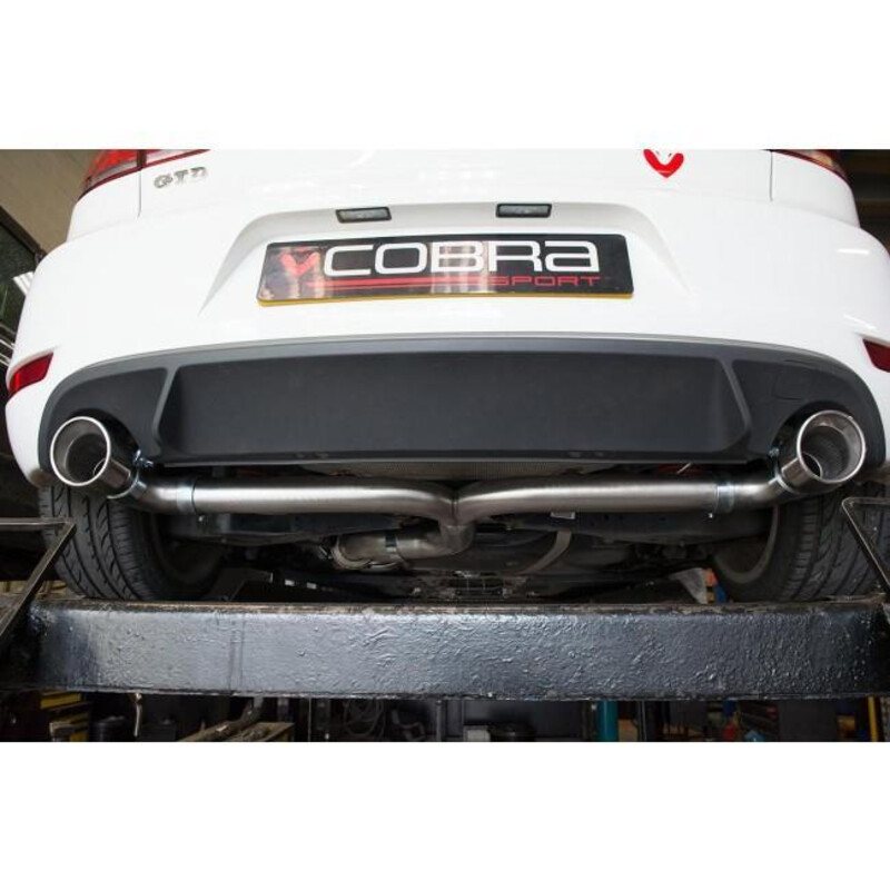 Ligne d'Echappement "Venom Box Delete" Cobra pour VW Golf 6 2.0L TDI 170 ch (09-13)