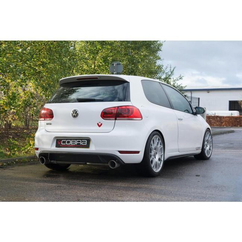 Ligne d'Echappement "Venom Box Delete" Cobra pour VW Golf 6 2.0L TDI 170 ch (09-13)