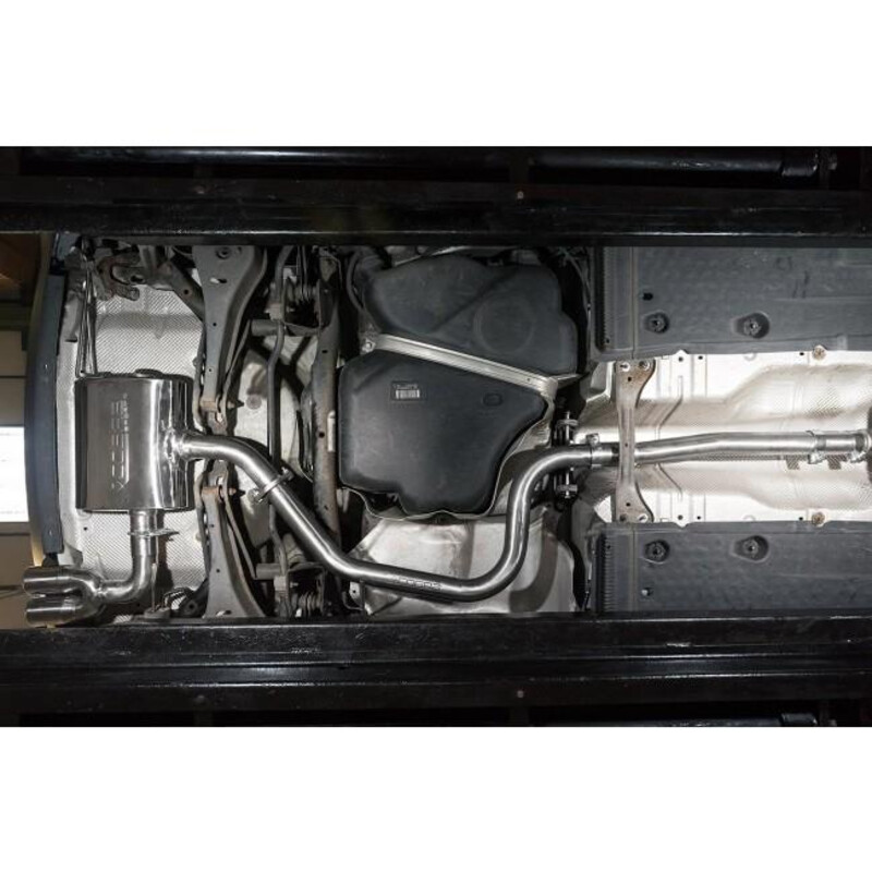 Ligne d'Echappement "Catback" Cobra pour VW Golf 6 2.0L TDI 140 ch (09-13)