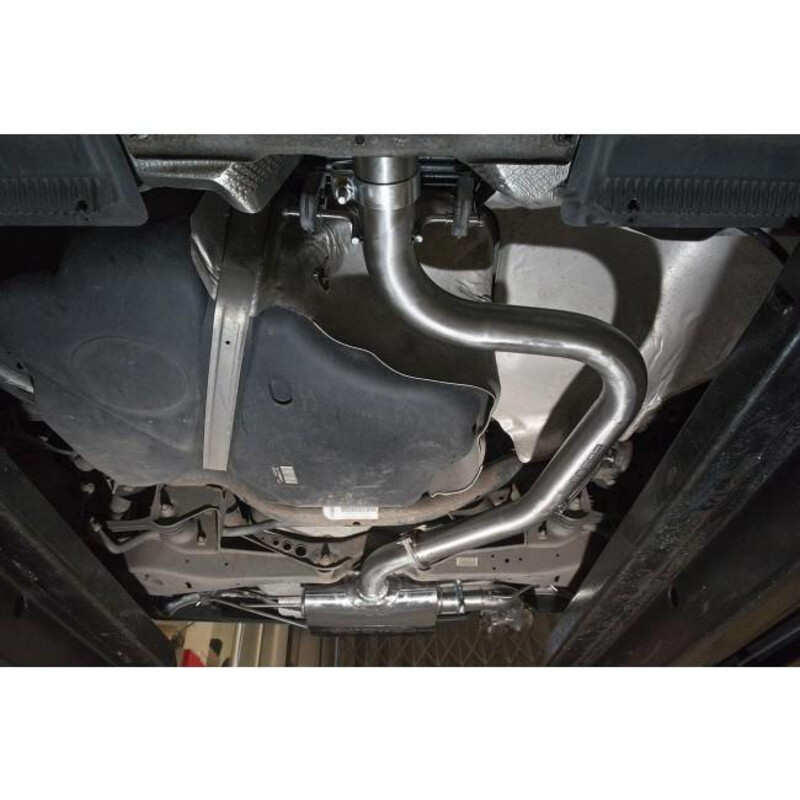 Ligne d'Echappement "Catback" Cobra pour VW Golf 6 2.0L TDI 140 ch (09-13)