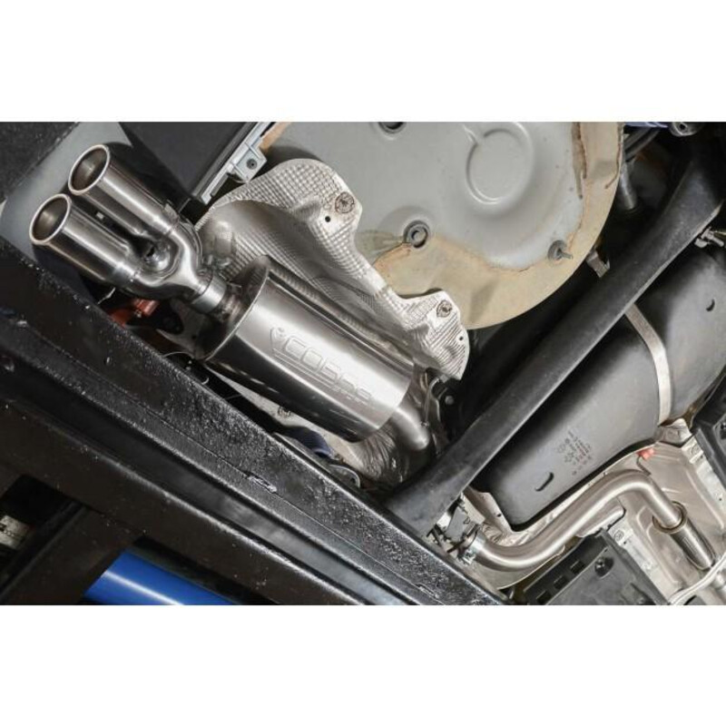 Ligne d'Echappement "Catback" Cobra pour VW Polo 6C GTI 1.8L TSI (15-17)