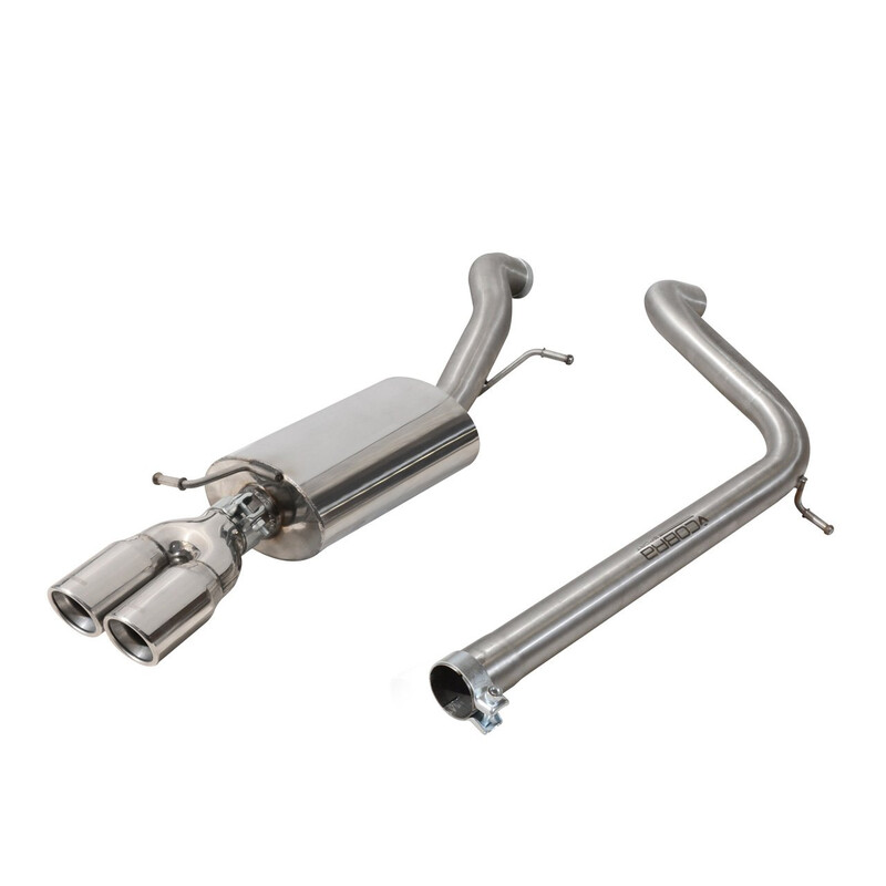 Ligne d'Echappement "Catback" Cobra pour VW Polo 6C GTI 1.8L TSI (15-17)