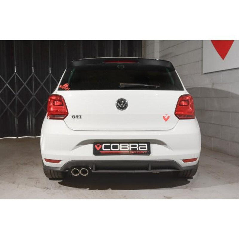 Ligne d'Echappement Complète "Turboback" Cobra pour VW Polo 6C GTI 1.8L TSI (15-17)