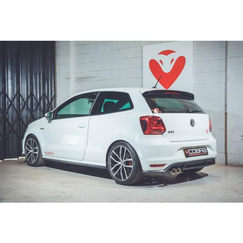 Ligne d'Echappement Complète "Turboback" Cobra pour VW Polo 6C GTI 1.8L TSI (15-17)