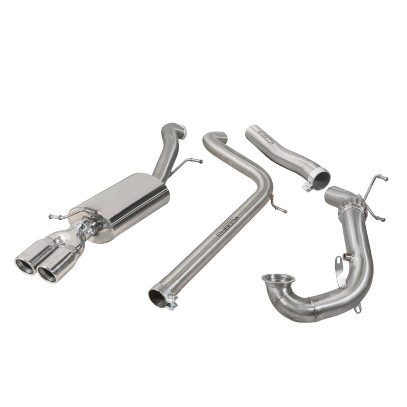 Ligne d'Echappement Complète "Turboback" Cobra pour VW Polo 6C GTI 1.8L TSI (15-17)