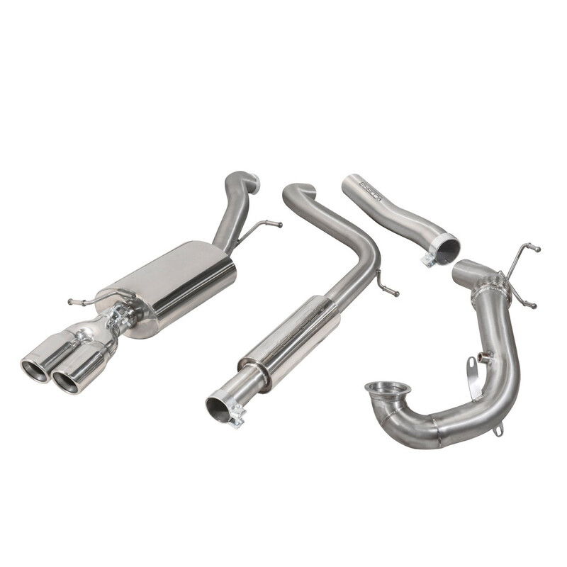 Ligne d'Echappement Complète "Turboback" Cobra pour VW Polo 6C GTI 1.8L TSI (15-17)