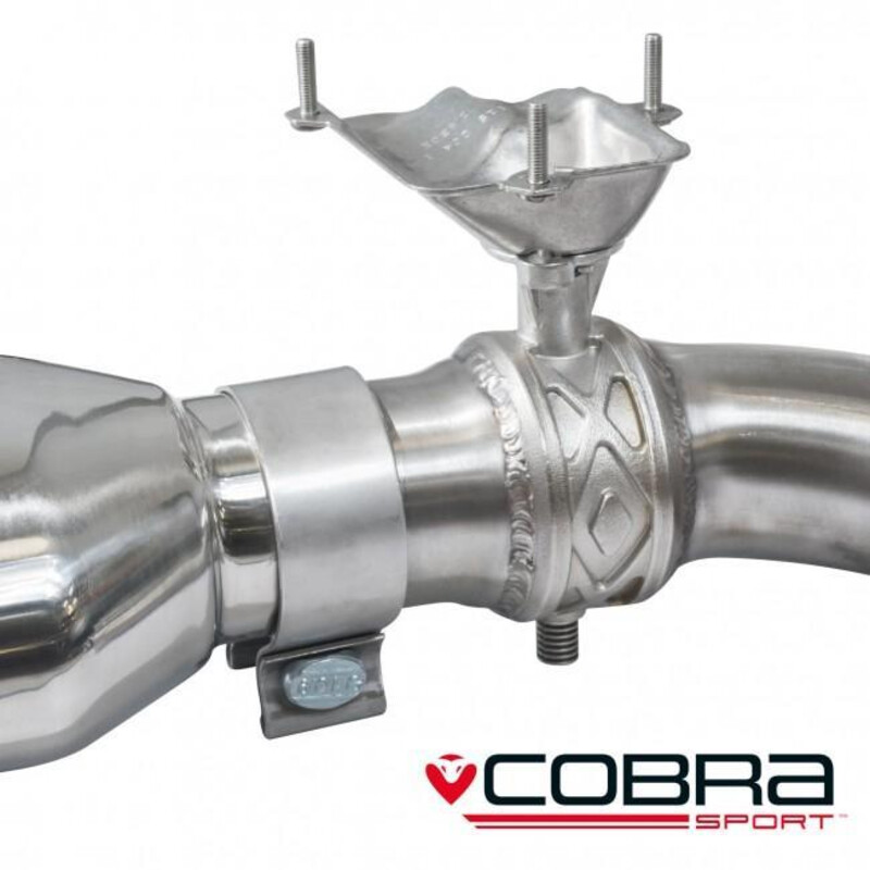 Ligne d'Echappement "Catback" Cobra pour VW Golf 7 R 2.0L TSI (12-18)