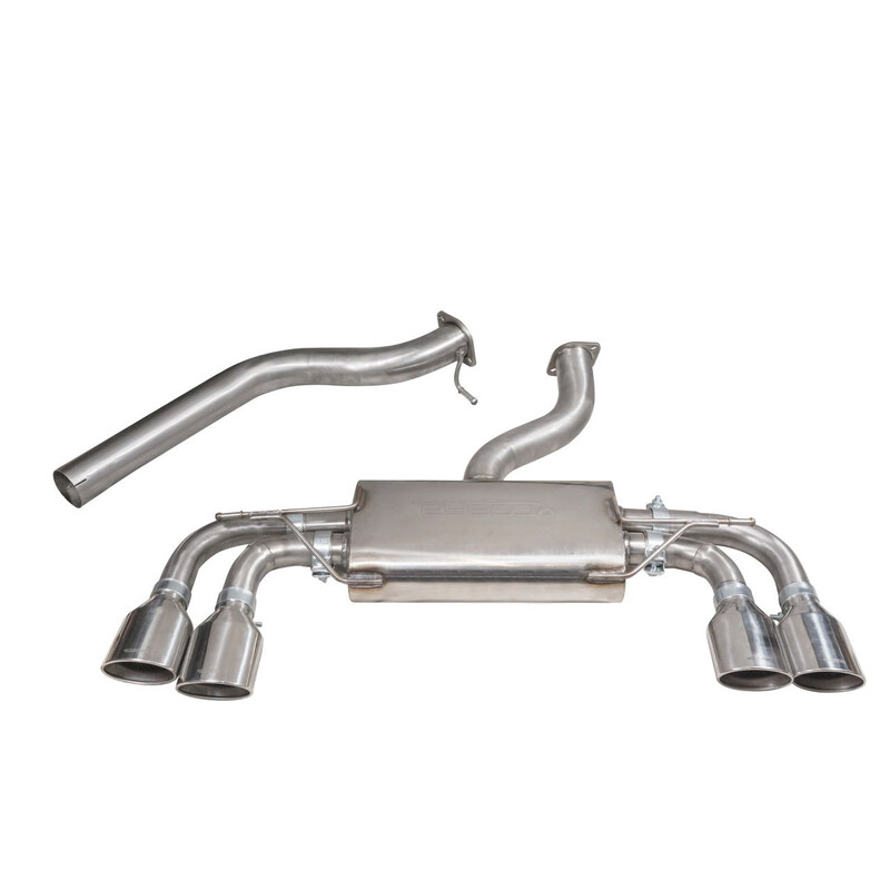 Ligne d'Echappement "Catback" Cobra pour VW Golf 7 R 2.0L TSI (12-18)
