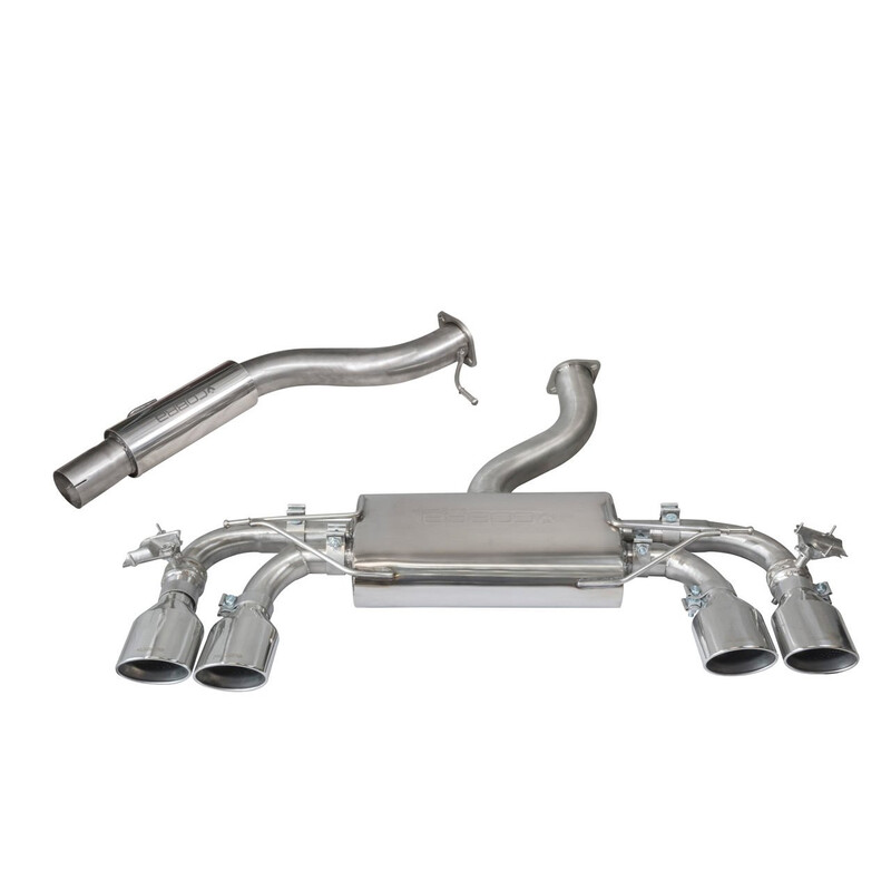 Ligne d'Echappement "Catback" Cobra pour VW Golf 7 R 2.0L TSI (12-18)
