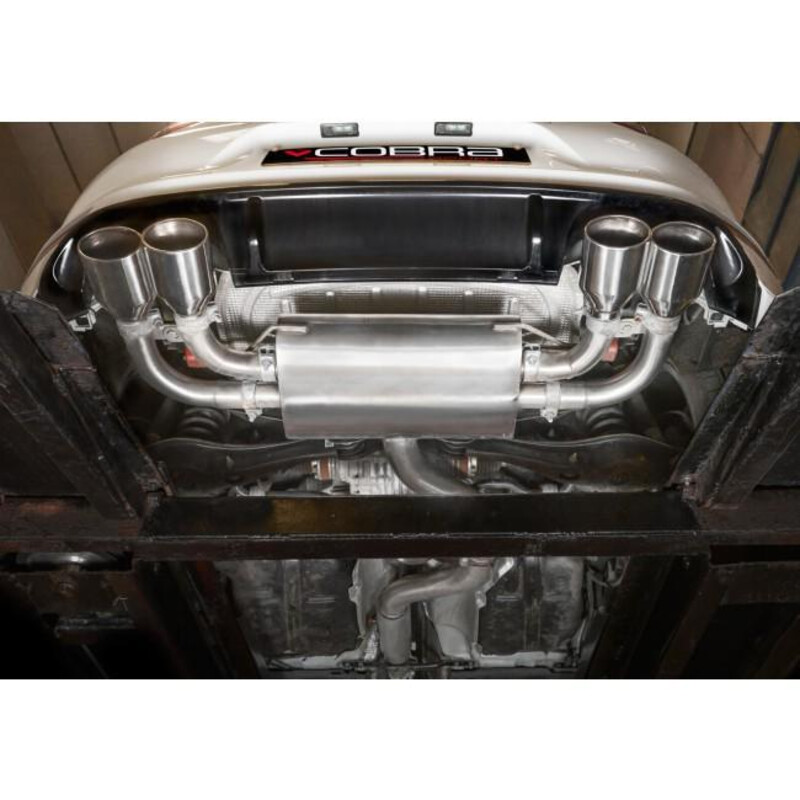 Ligne d'Echappement "Catback" Cobra pour VW Golf 7 R 2.0L TSI (12-18)