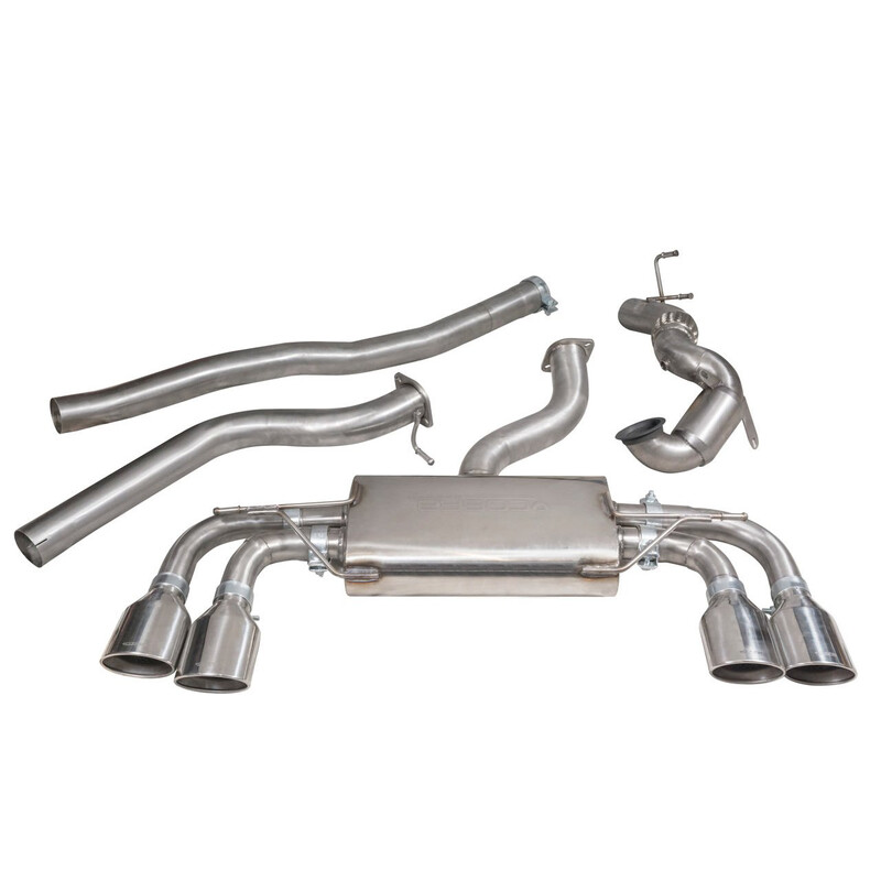 Ligne d'Echappement Complète "Turboback" Cobra pour VW Golf 7 R 2.0L TSI (12-18)