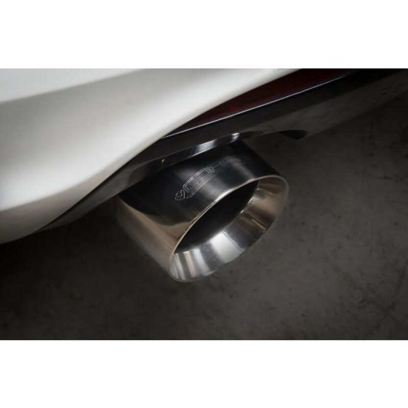 Ligne d'Echappement "Catback" Cobra pour VW Scirocco R 2.0L TSI (09-18)