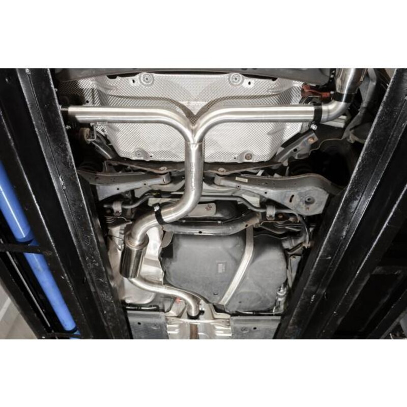 Ligne d'Echappement "Venom Box Delete" Cobra pour VW Scirocco R 2.0L TSI (09-18)