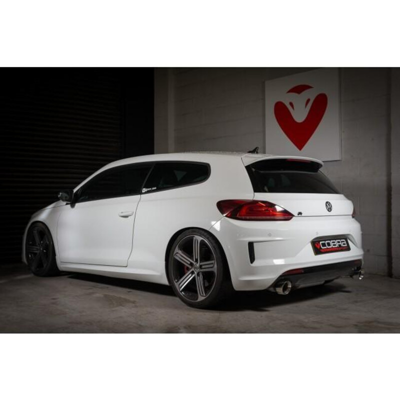 Ligne d'Echappement "Venom Box Delete" Cobra pour VW Scirocco R 2.0L TSI (09-18)