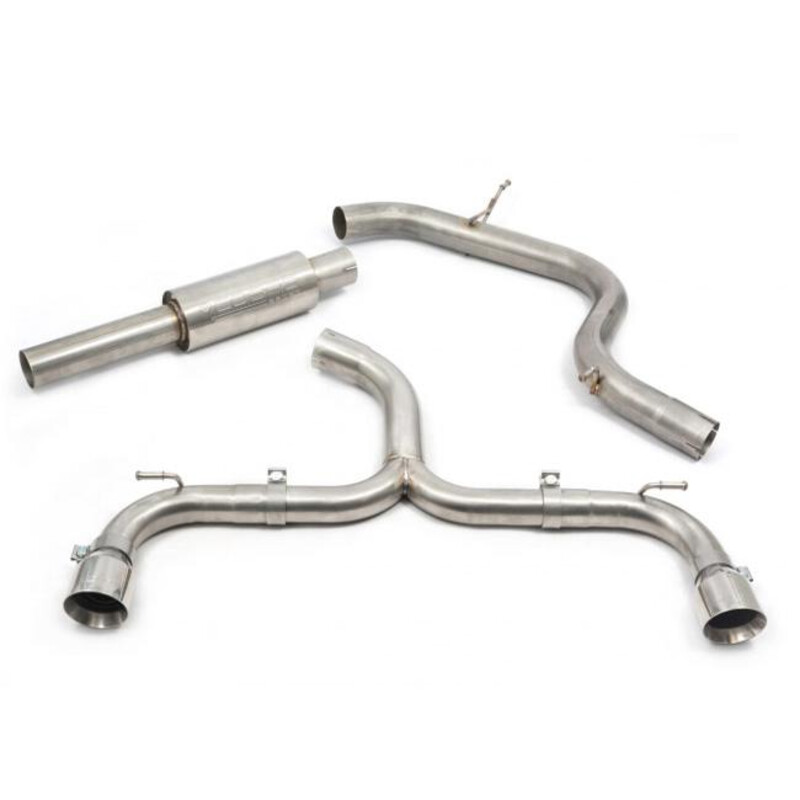 Ligne d'Echappement "Venom Box Delete" Cobra pour VW Golf 7 GTI 2.0L TSI (12-17)