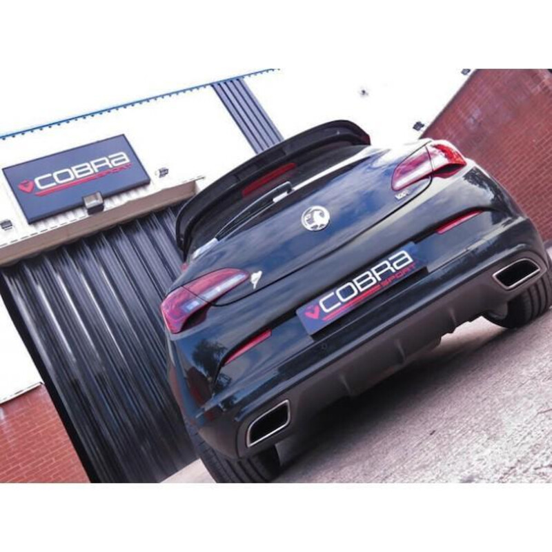 Ligne d'Echappement Complète "Turboback" Cobra pour Opel Astra J OPC (12-19)