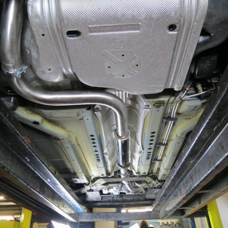 Ligne d'Echappement Complète "Turboback" Cobra pour Opel Astra J OPC (12-19)