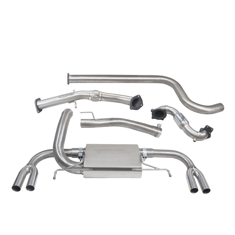 Ligne d'Echappement Complète "Turboback" Cobra pour Opel Astra J OPC (12-19)