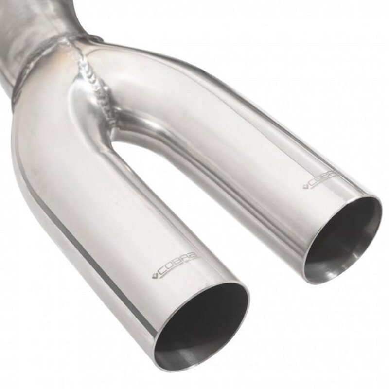Ligne d'Echappement Complète "Turboback" Cobra pour Opel Astra J OPC (12-19)
