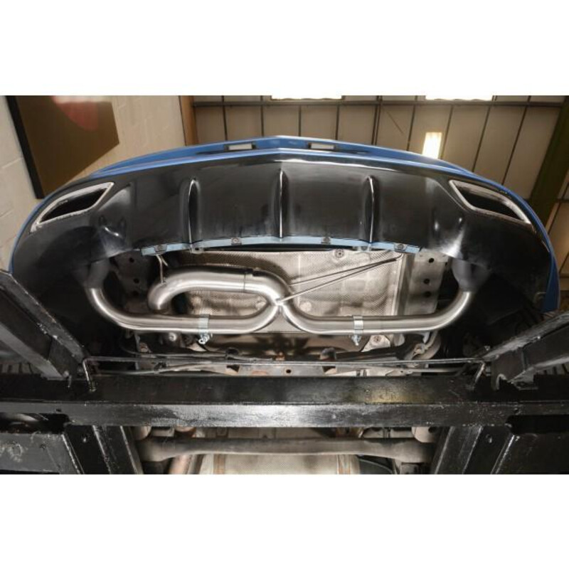Ligne d'Echappement "Venom Box Delete" Cobra pour Opel Astra J OPC (12-19)