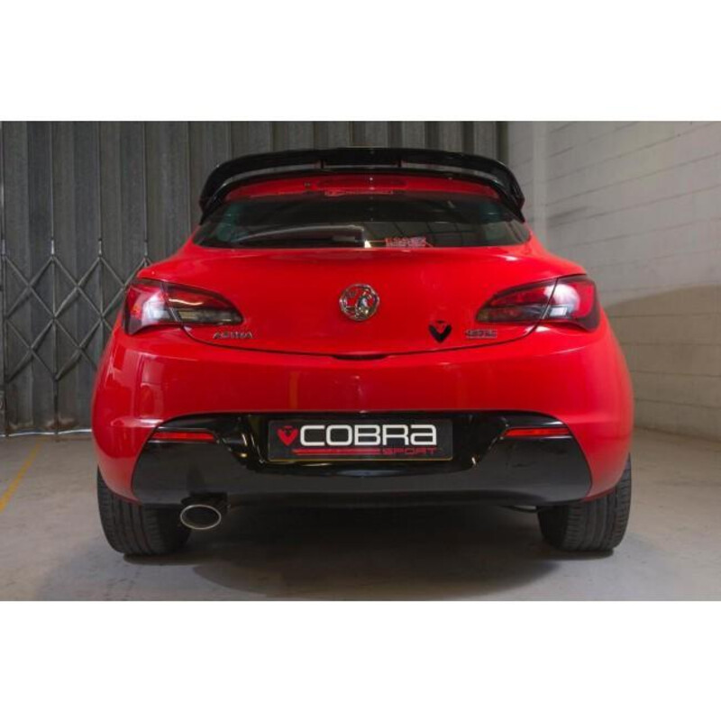 Ligne d'Echappement "Catback" Cobra pour Opel Astra J GTC 1.6L Turbo (09-15)