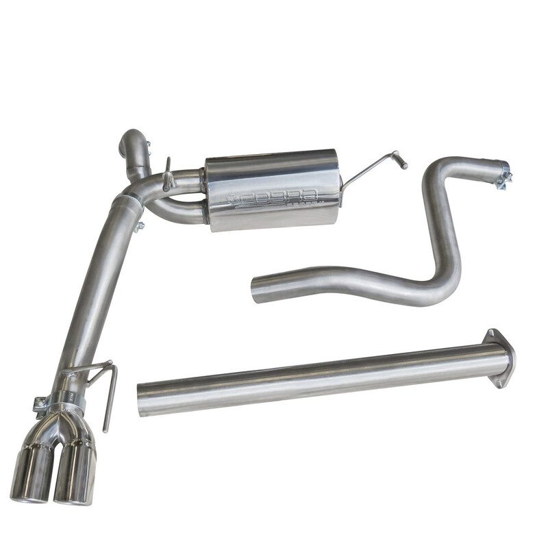 Ligne d'Echappement "Catback" Cobra pour Opel Astra J GTC 1.6L Turbo (09-15)