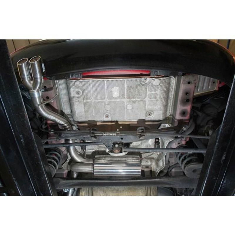Ligne d'Echappement "Catback" Cobra pour Opel Astra J GTC 1.6L Turbo (09-15)