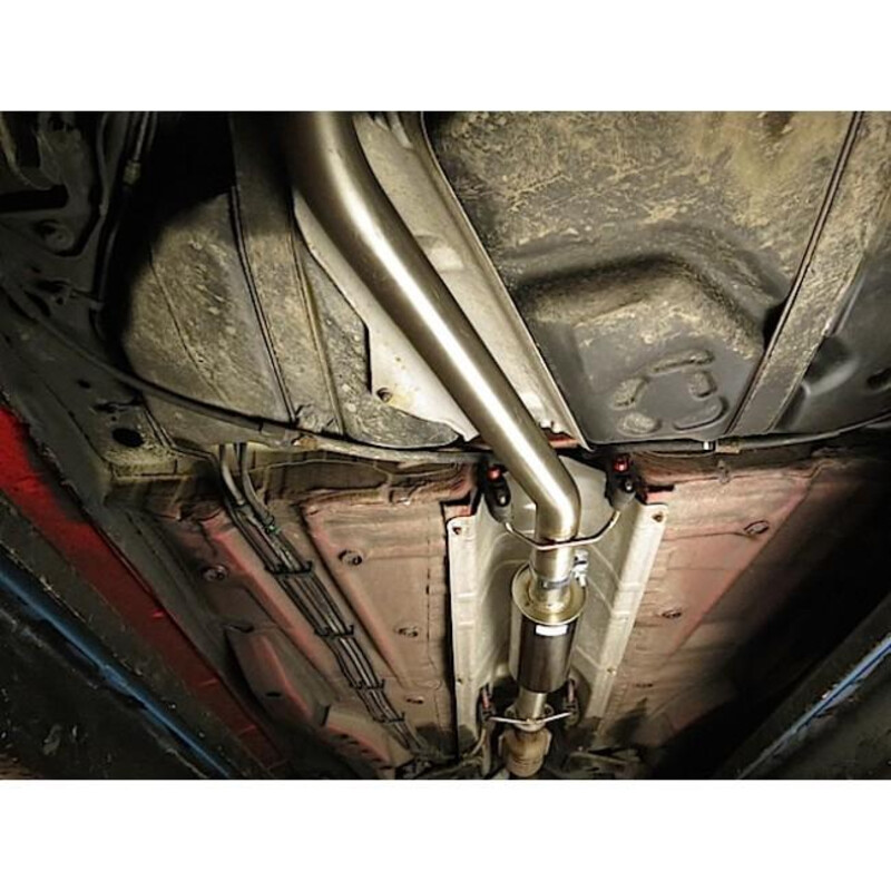 Ligne d'Echappement "Catback" Cobra pour Opel Astra H OPC Ø2.5" (05-11)