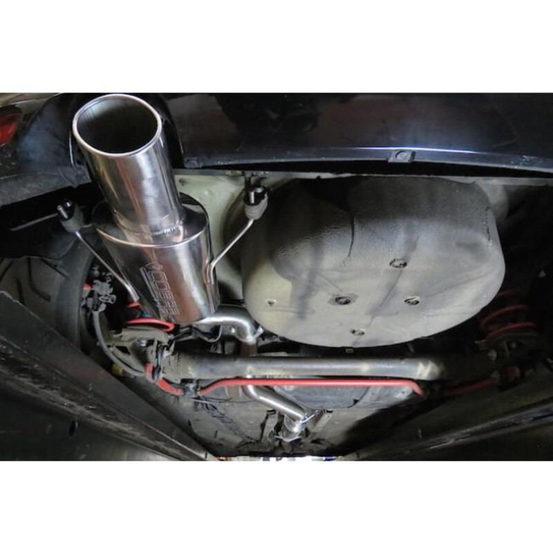 Ligne d'Echappement "Catback" Cobra pour Opel Astra H 1.9L CDTI (04-10)