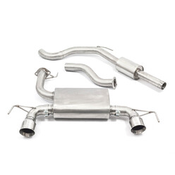 Ligne d'Echappement "Catback" Cobra pour Opel Corsa D Nürburgring (07-09)