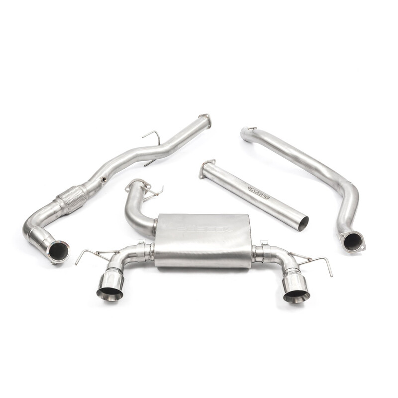 Ligne d'Echappement Complète "Turboback" Cobra pour Opel Corsa D Nürburgring (10-14)