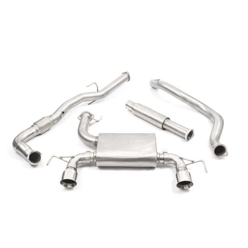 Ligne d'Echappement Complète "Turboback" Cobra pour Opel Corsa D Nürburgring (10-14)