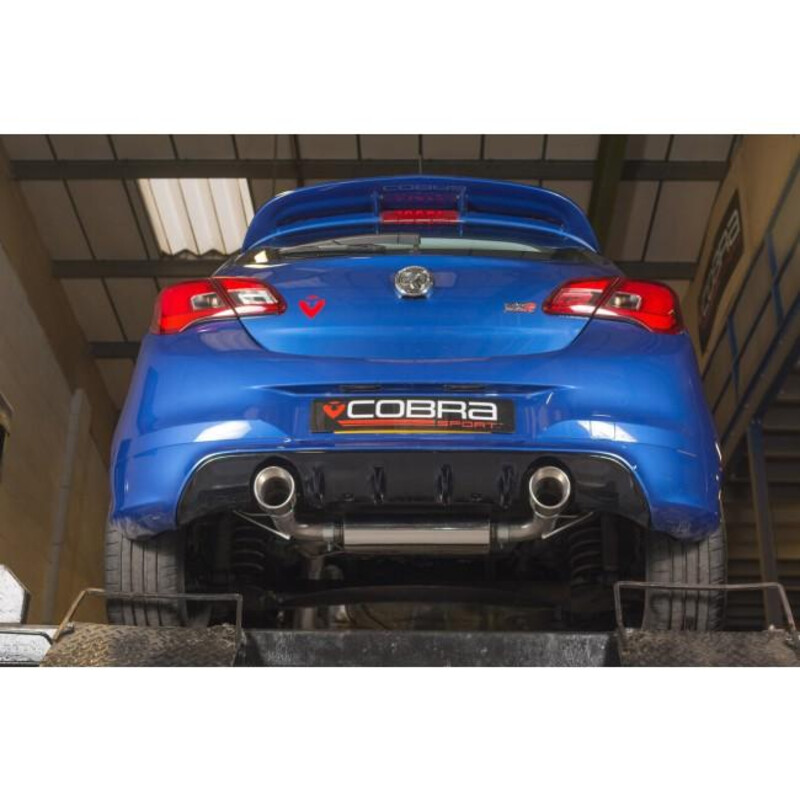Ligne d'Echappement "Catback" Cobra pour Opel Corsa E OPC (15-18)
