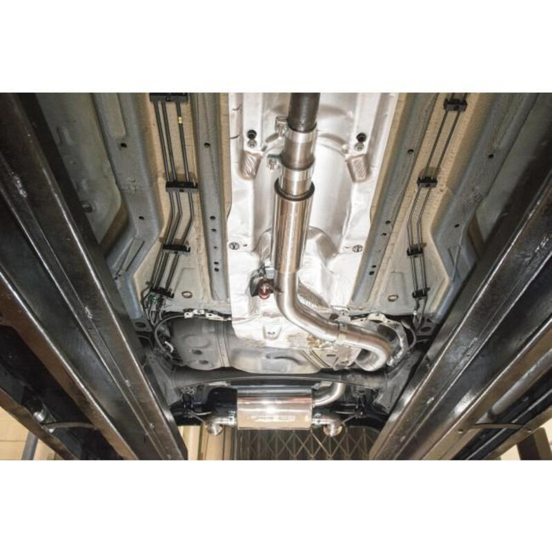 Ligne d'Echappement "Catback" Cobra pour Opel Corsa E OPC (15-18)