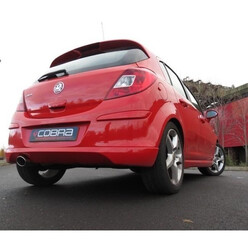 Ligne d'Echappement Complète "Turboback" Cobra pour Opel Corsa D 1.6L SRI (10-14)
