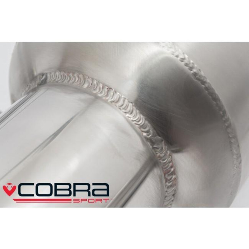 Ligne d'Echappement Complète "Turboback" Cobra pour Opel Corsa D 1.6L SRI (10-14)