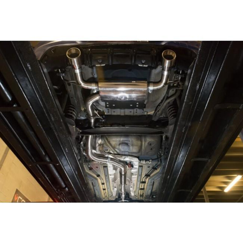 Ligne d'Echappement Complète "Turboback" Cobra pour Opel Corsa E OPC (15-18)