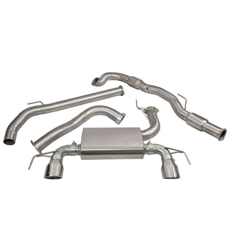Ligne d'Echappement Complète "Turboback" Cobra pour Opel Corsa E OPC (15-18)