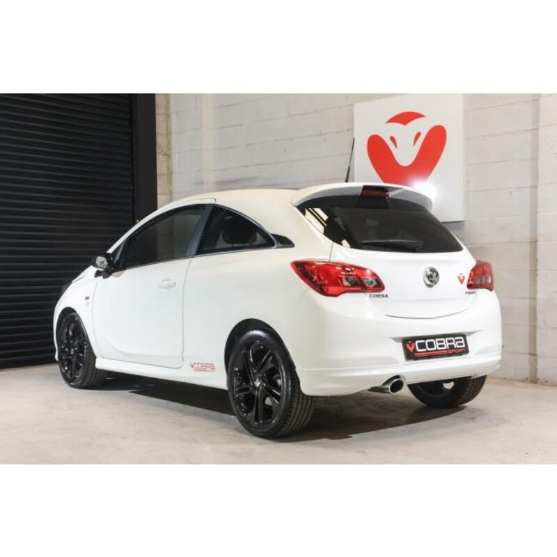 Ligne d'Echappement "Venom Box Delete" Cobra pour Opel Corsa E 1.4L Turbo (15-19)