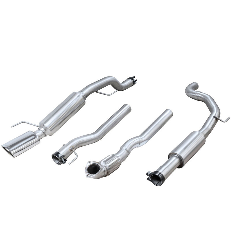 Ligne d'Echappement "Catback" Cobra pour Opel Corsa E 1.0L Turbo (15-19)