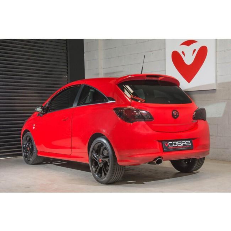 Ligne d'Echappement "Catback" Cobra pour Opel Corsa E 1.0L Turbo (15-19)
